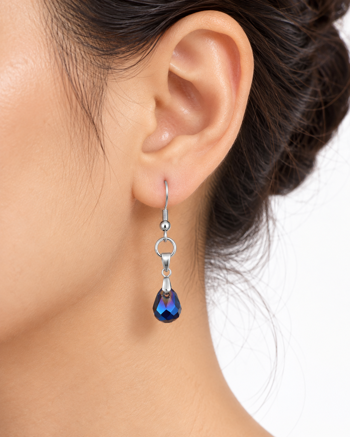 Seawitch Sapphire Bead Earrings