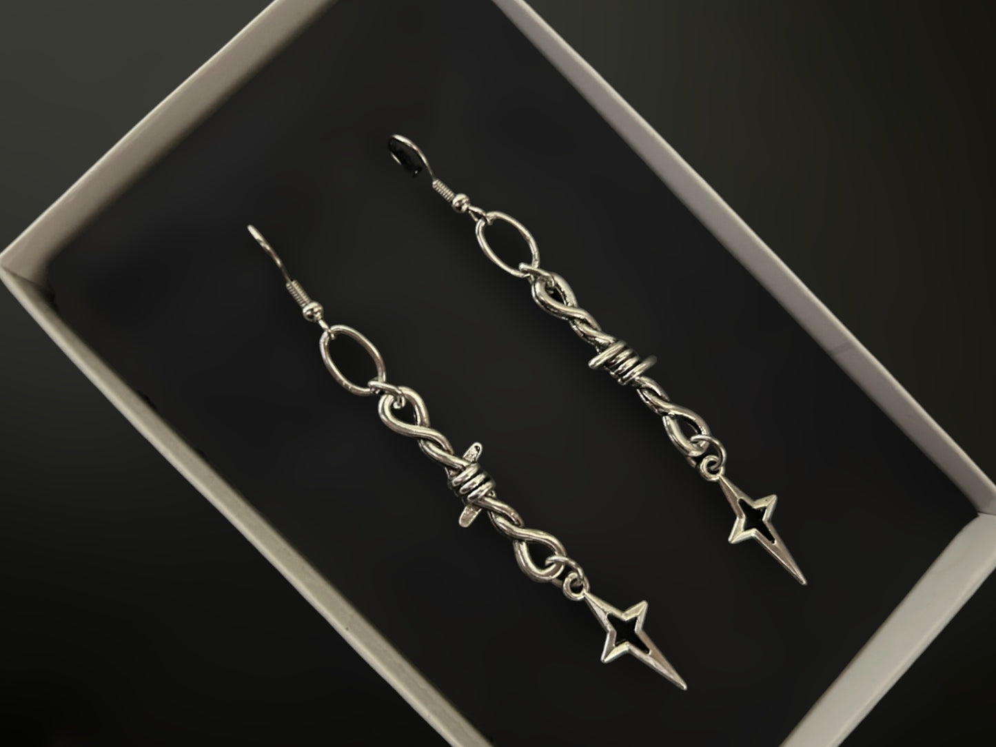 Twilight Star Barbed Earrings
