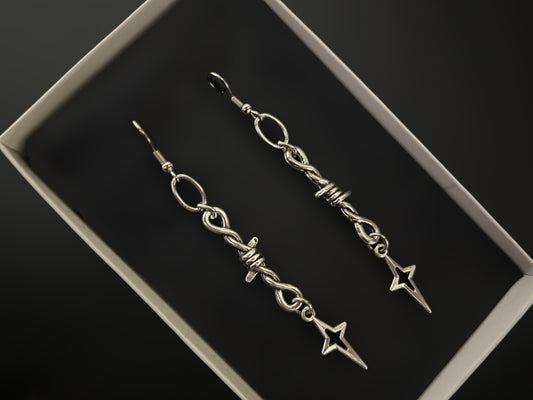 Twilight Star Barbed Earrings