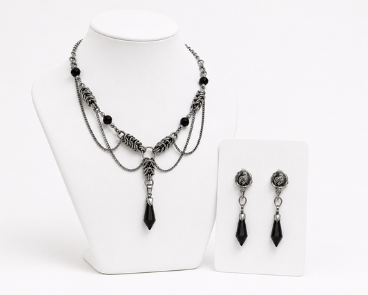 Warmaiden Gothic Jewelry Set
